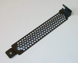 Black Steel Vented PCIe Slot Cover Bracket for Corsair Carbide 275R PC Case - Afbeelding 1 van 5