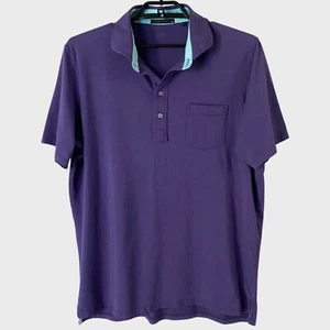 Greyson Pima Cotton Apache Polo Shirt Purple Men's XL Short-Sleeve Golf Tee - Picture 1 of 12