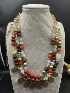 Athena rote Perlenkette - Bild 1 von 5