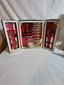 Vintage Lifetime Cutlery Creation Klingen 19-teiliges Messerset Sheffield England - Bild 1 von 23