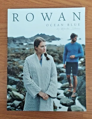 Rowan Ocean Blue a collection of 14 designs by Martin Storey using Denim Revive - Image 1 of 4