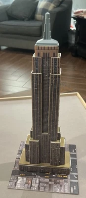 Ravensburger 3D Puzzle Empire State Building New York City NYC 18" 216 piece - Image 1 of 4