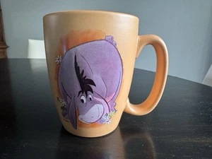 The Disney Store große orange doppelseitige Eeyore Kaffee-/Teetasse - Bild 1 von 4