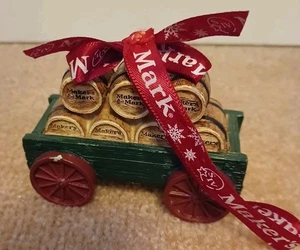 Maker’s Mark Limited Edition Bourbon Barrel Wagon Christmas Holiday Ornament - Picture 1 of 9