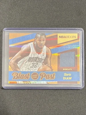 Aros de la NBA Panini 2014 Boris Diaw Explosión del pasado reliquia usada en juegos Foto 1 de 2