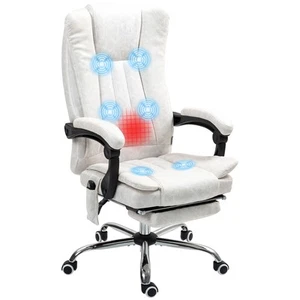 6 Point Vibration Massage Office Chair, High Back Computer Chair with Heat, A... - Picture 1 of 9