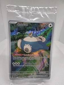 Snorlax 051 Sv: Scarlet & Violet Promo Cards Holo (SEALED) - Picture 1 of 7