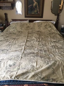 Chaps Home Ralph Lauren~Inverness~Piumino Queen Completo 90X90 100% Cotone Reversibile - Foto 1 di 11