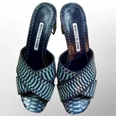 Mulas Manolo Blahnik “Otawi” usadas en excelente estado talla 6,5 Foto 1 de 4