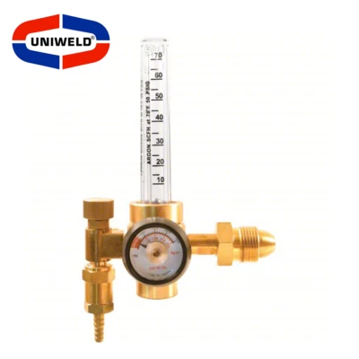 Regulador de caudalímetro de etapa Uniweld RF2480-580, etapa única, CGA-580, 10 a 70 Foto 1 de 4