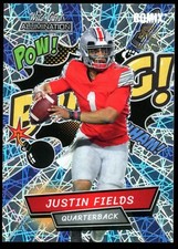 2021 Wild Card Alumination #AC-3 JUSTIN FIELDS Comix Holo Lux Blue/Blue RC #'d/9