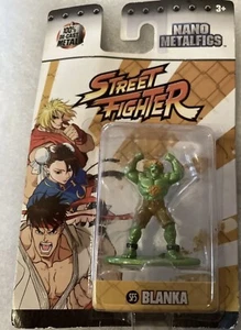 STREET FIGHTERS Nano Metalfigs BLANKA sf5  100% Die-Cast JADA TOYS Figure Figure - Picture 1 of 2