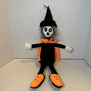 Pan di zucchero vintage strega di Halloween 1996 17 pollici - Foto 1 di 6