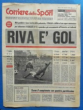 CORRIERE DELLO SPORT NOVEMBRE N.258 1969 NAZIONALE CALCIO GIGI RIVA CVPp