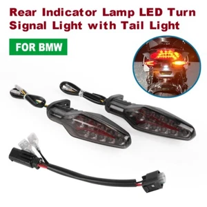 For BMW S1000RR S1000R Rear Indicator Lamp LED Turn Signal Light with Tail Light - Foto 1 di 24