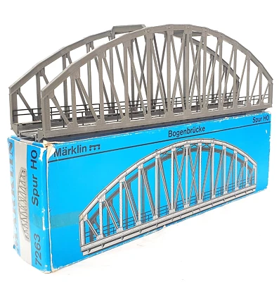 Marklin AC HO 1:87 Railway Layout ARCH BRIDGE 350mm M + K TRACK Unit 7263 NMIB! - Image 1 of 4