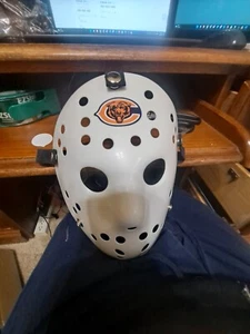 Máscara de hockey de los Chicago Bears | Halloween | Jason | Disfraz | Fiesta Playoffs - Imagen 1 de 1
