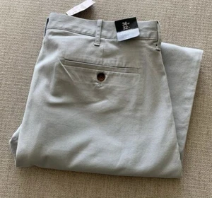 NWT 59.50$ J.Crew Outlet Light Blue Gray Pants Slim Fit 36w 32L - Picture 1 of 5