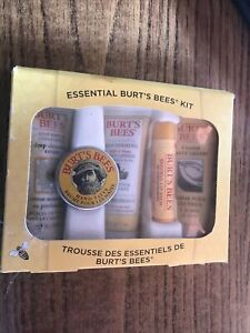 Essential Burt's Bees Kit by Burt's Bees for Women - 5 Pc Kit 1oz Body Lotion