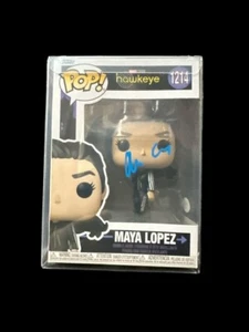 Alaqua Cox Signed Hawkeye #1214 Maya Lopez Funko Pop! (PSA) - Picture 1 of 6