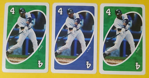 (3) 2005 ALEX RODRIGUEZ Uno Cards NEW YORK YANKEES Baseball Cards A-Rod