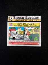 2003-04 LeBron James Topps Bazooka Comics #15 RC Rookie Card DAMAGED SEE PICTURE