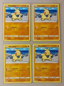 4x Makuhita 097/196 Pokemon card Lost Origin common NM - Picture 1 of 1