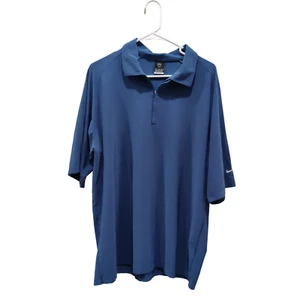 Nike Dri-Fit Uv blue shirt Size XL preowned #1164 - Picture 1 of 4