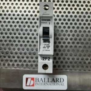 SIEMENS 5SX41 Mini Circuit Breaker, 230/400V, 1-Pole - Picture 1 of 2