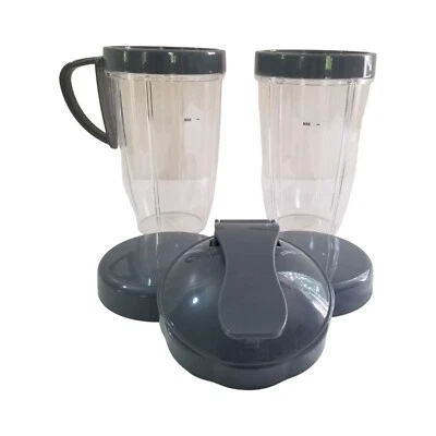 Tazas y tapas de repuesto Nutribullet, anillo de mango, sello de boquilla Foto 1 de 4