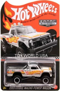 2021 Hot Wheels Zamac Edition Walmart Exclusive 1980 Dodge Macho Power Wagon - Picture 1 of 1