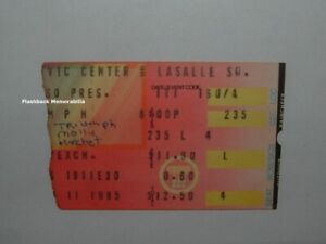 TRIUMPH Concert Ticket Stub 1985 PROVIDENCE RI Molly Hatchet RIK EMMETT Rare