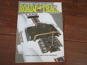 Vintage "ROAD & TRACK" Magazin Juli 1966 Mc Laren Chevrolet - Bild 1 von 1