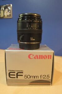 Canon EF Compact Macro 50-50mm f/2.5 EF Lens