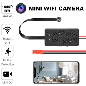 HD 1080P WIFI Wireless Mini Camera Pinhole DIY Nanny Cam 2.4Ghz Motion Detection - Picture 1 of 28