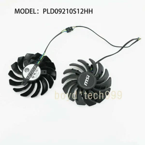 Fan PLD09210S12HH For MSI RADEON RX 5600XT 5700XT 5600 5700 XT MECH OC GPU Card - Picture 1 of 4