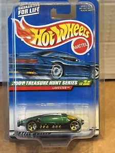 2000 Hot Wheels Treasure Hunt Lakester Limited Edition 5 Of 12 #053 With Case - Picture 1 of 6