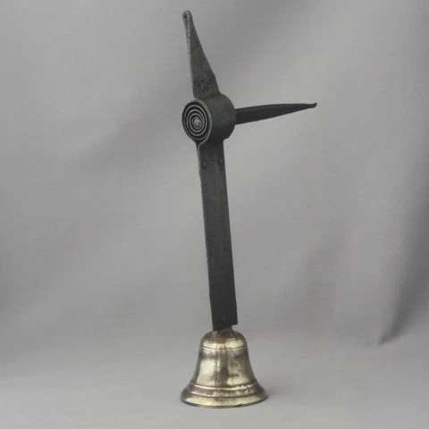 Antique French Front Door Bell Cover