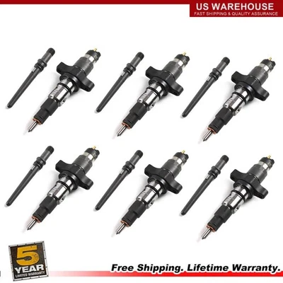 6PCS Fuel Injector 0445120255 Fits For 2003-04 Dodge Ram 2500 3500 Cummins 5.9 - Image 1 of 4