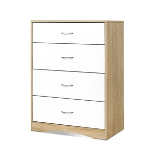 NNEDSZ Chest of Drawers Tallboy Dresser Table Bedroom Storage White Wood Cabinet - Picture 1 of 7