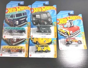 Lot Of 5 HOT WHEELS surfs Up #1 (2) #2 (2) #5 New In Box. Partial Set - Picture 1 of 17
