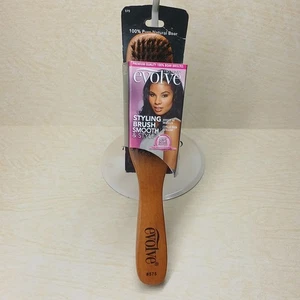Evolve Boar Styling Brush #575 Smooth and Style Premium Quality  - Picture 1 of 6