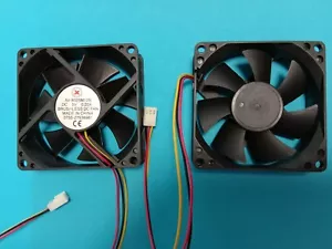 1 pz ventola di raffreddamento a corrente continua brushless 5V 8025S 7 lame 80x80x25 mm cuscinetto manica a 3 pin - Foto 1 di 5