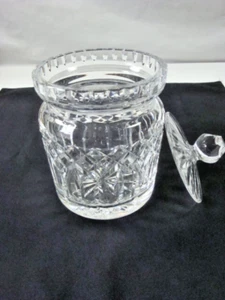 Waterford Kristall Lismore Keksfass und Deckel Keksdose - Bild 1 von 7