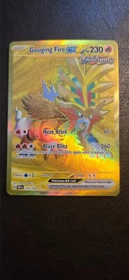 Gouging Fire ex 214/162 Sv05: Temporal Forces Holo - Image 1 of 2