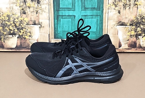 Scarpe da corsa uomo 13 Asics Gel Contend 7 Triple nere sneaker sportive 1011B039