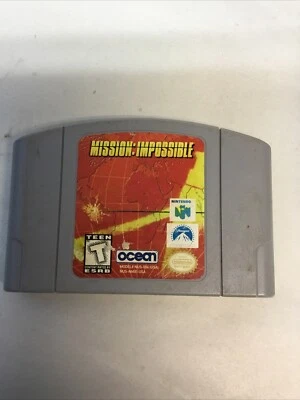 Mission: Impossible (Nintendo 64, 1998) Authentic N64 - Tested FREE SHIPPING ! - Image 1 of 4