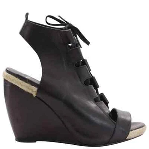 Pierre Hardy Sz 38EU Genuine Leather Gladiator Booties Wedge Shoes Booties  - Picture 1 of 11