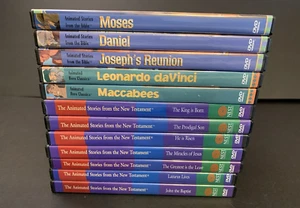 Animated Stories From the New Testament, Hero Classics Lot of 12 NEST DVD's - Picture 1 of 8