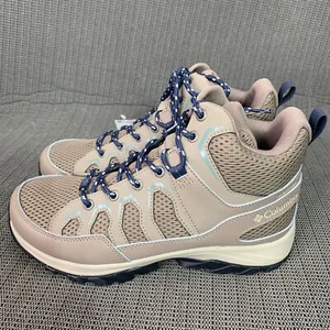 Columbia Granite Trail Womens Size 10.5W Beige Mid Waterproof Hiking Boots - Picture 1 of 7
